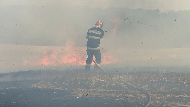 ISU Botoșani: STOP incendiilor de vegetație uscată!