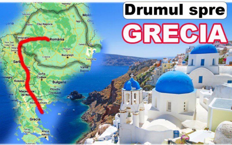 Vacanță cu mașina în Grecia. Sunt reguli diferite de România!