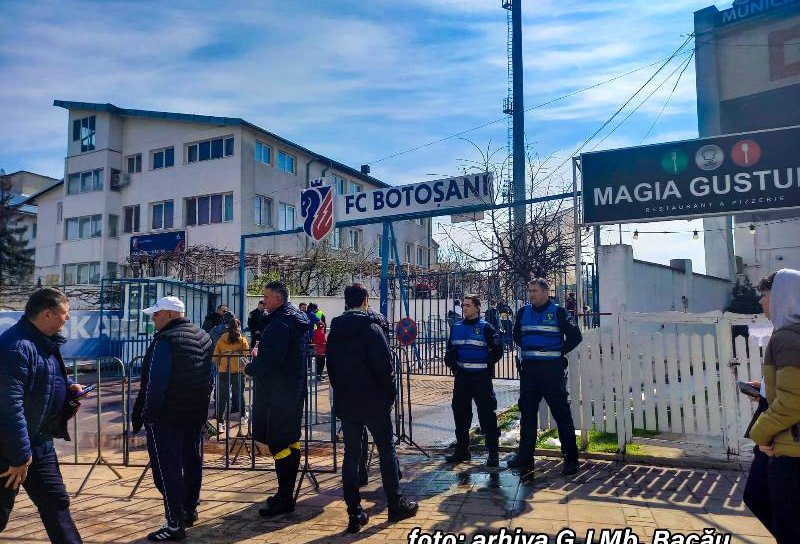 Măsuri de ordine publică la meciul de fotbal dintre F.C. Botoșani și U Craiova 1948