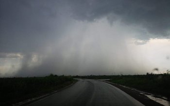 Ciclonul care a făcut ravagii …