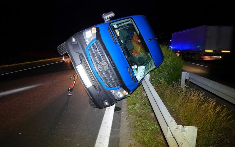 Microbuz românesc implicat într-un tragic accident în Ungaria. Un mort și mai mulți răniți