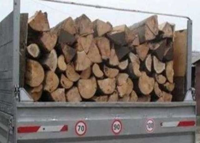 Autoutilitară cu material lemnos fără documente depistată la Brăești