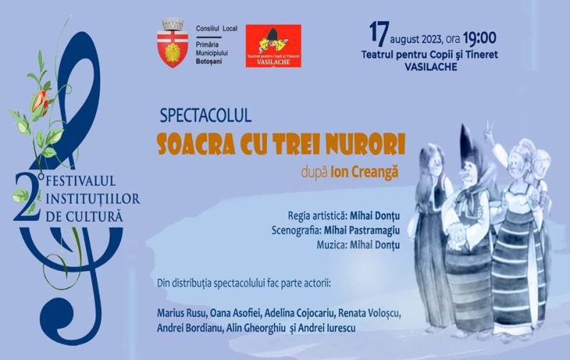 Abia întorși de la Brăila... Teatrul Vasilache din nou in festival