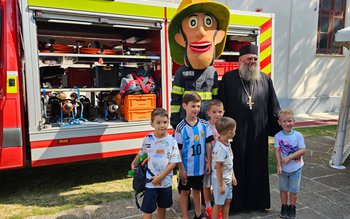 Pompierii prezenți la Școala vară …