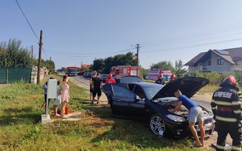 Șapte persoane implicate într-un accident …