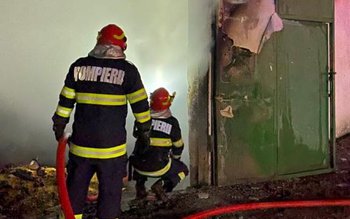 Moară de cereale cuprinsă de …