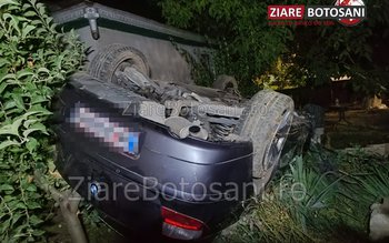 Accident! O mașină a ieșit …