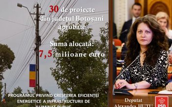 Alexandra Huțu: „7.5 milioane de …