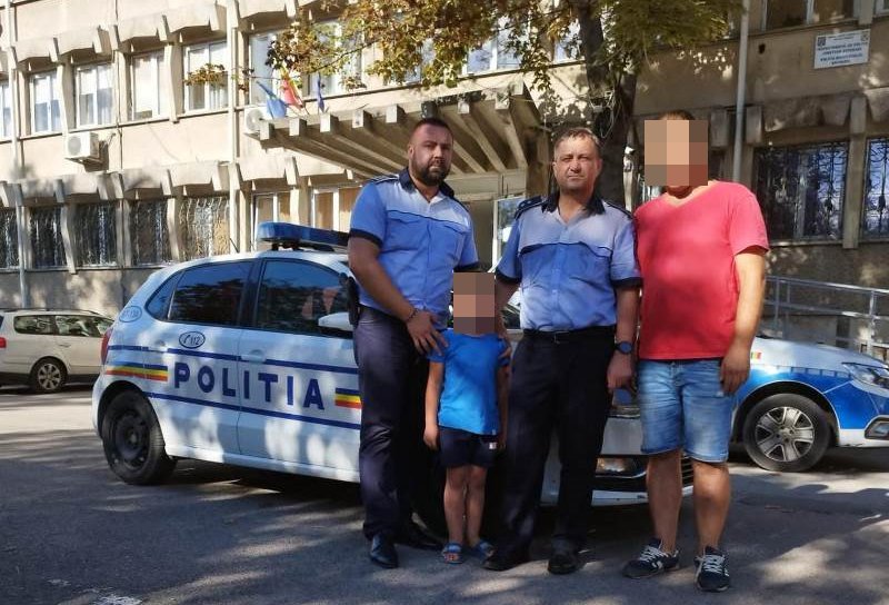 Copilul căutat de polițiști a fost găsit la ieșirea din Botoșani spre Dorohoi