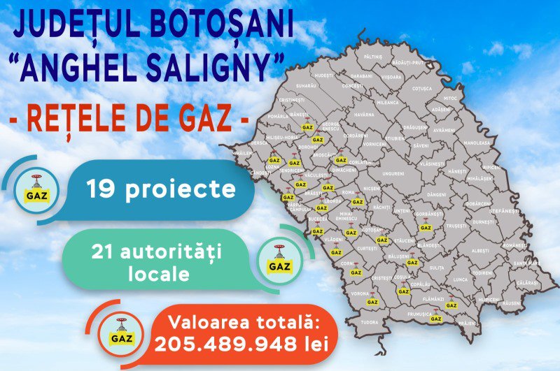 Doina Federovici, președinte PSD Botoșani: „Peste 205 milioane de lei pentru investiții în rețelele de gaz din județ”