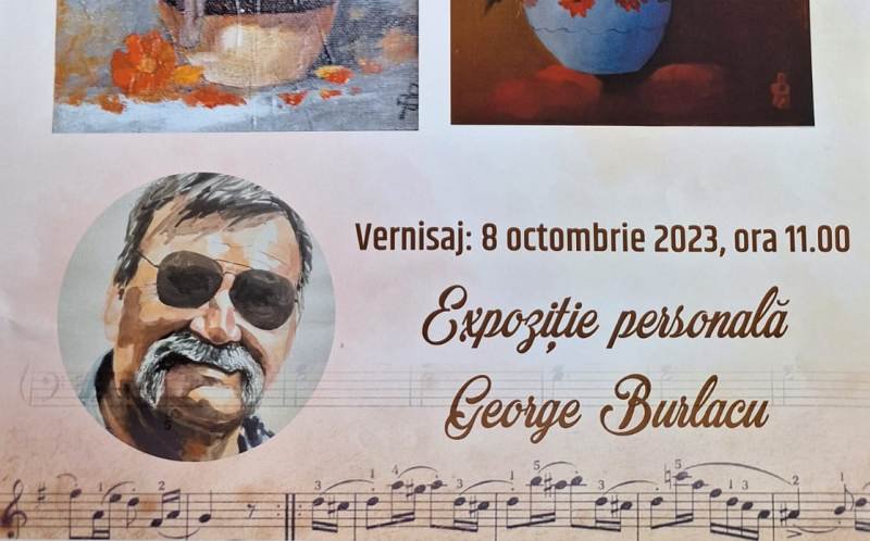 „Simfonia culorilor” – expoziție personală a artistului George Burlacu