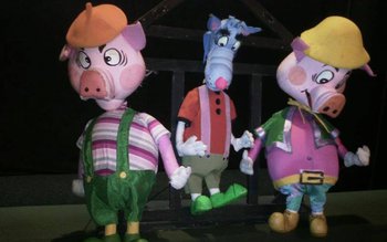 Cei trei purceluși din nou …