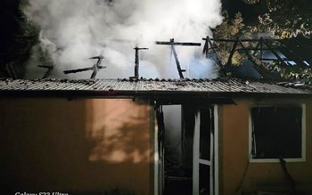 Bucătărie de vară distrusă în …