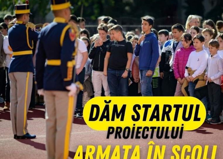 Centrul Militar Județean Botoșani va da startul proiectului „Ziua Armatei României în școli”