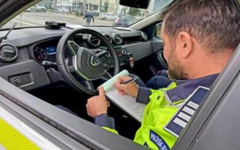 „Pirat” auto sancționat pentru transport …