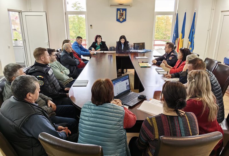 Comitetele Locale pentru Situații de Urgență din Ripiceni și Havârna instruite de către specialiștii ISU Botoșani - FOTO