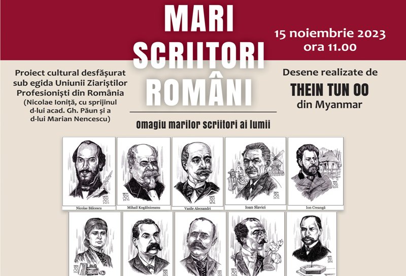 „Omagiu marilor scriitori ai lumii” la Memorialul Ipotești