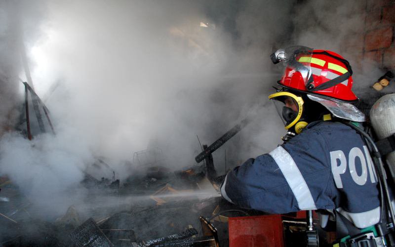 Incendiu la o anexă gospodărească, din Botoșani