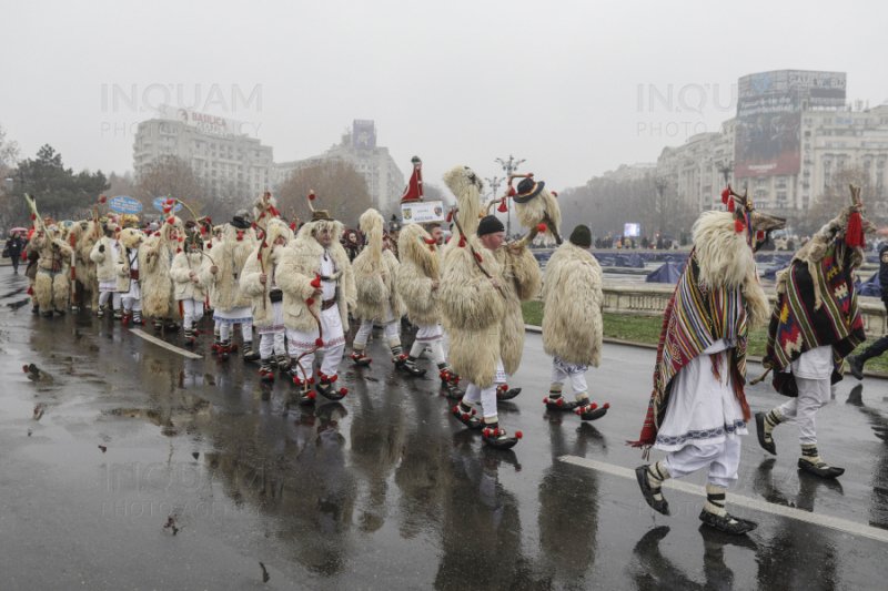 Festival Internațional de Datini şi Obiceiuri de Iarnă organizat în centrul Bucureștiului cu sprjinul liceenilor botoşăneni