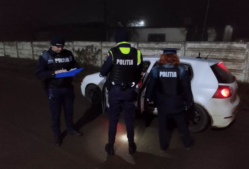 Acțiune de conștientizare a riscului rutier și întărire a disciplinei rutiere desfășurată pe raza orașului Săveni