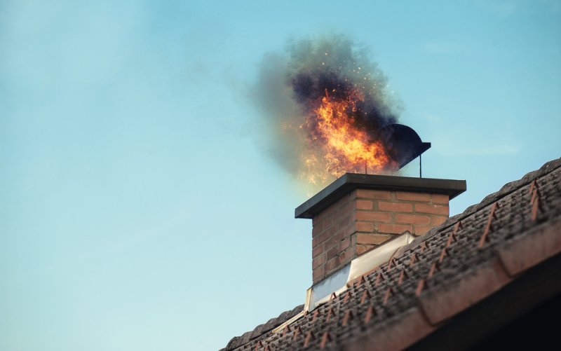 Curățați coșurile de fum! Încă o casă în pericol din cauza unui incendiu izbucnit în jurul coșului de fum