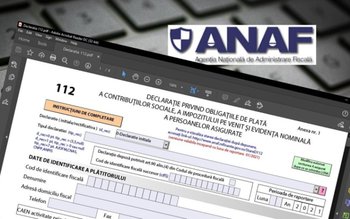 Declarația 112 la ANAF. Data …