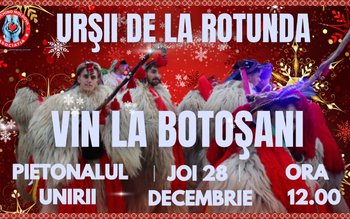 Tradiții de sărbători! Urșii de …