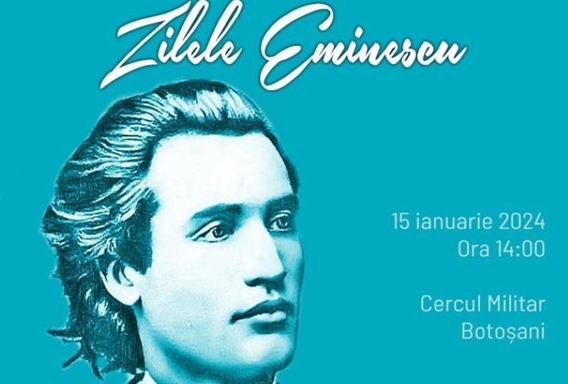 Concurs de recitare „Dor de Eminescu”, ediția a II-a, la Botoșani