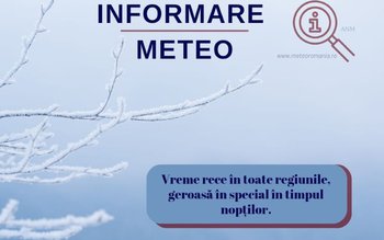 Meteorologii au emis o atenționare …
