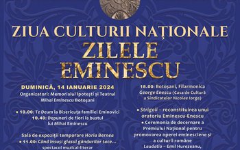 Zilele Eminescu la Memorialul Ipotești: …