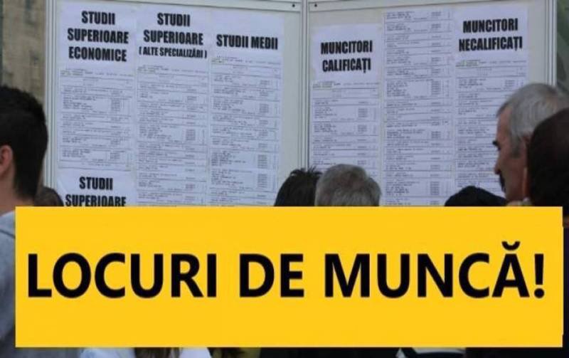 Lista locurilor de muncă vacante publicate de AJOFM Botoșani. În această săptămână sunt disponibile peste 250 de joburi