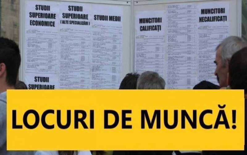 Locurile de muncă vacante în această săptămână la nivelul județului Botoșani