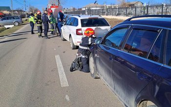 Cinci mașini implicate într-un accident …