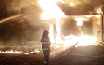 Incendiu violent izbucnit la o …