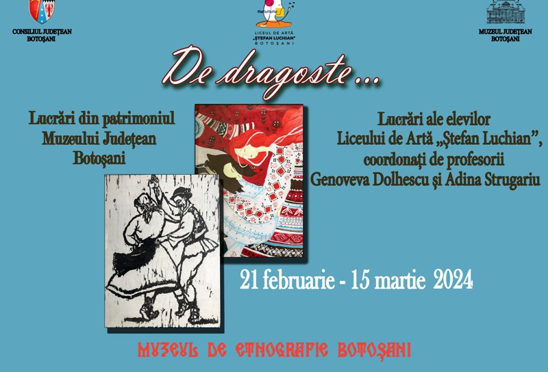 Expoziție de arte vizuale „De dragoste...”