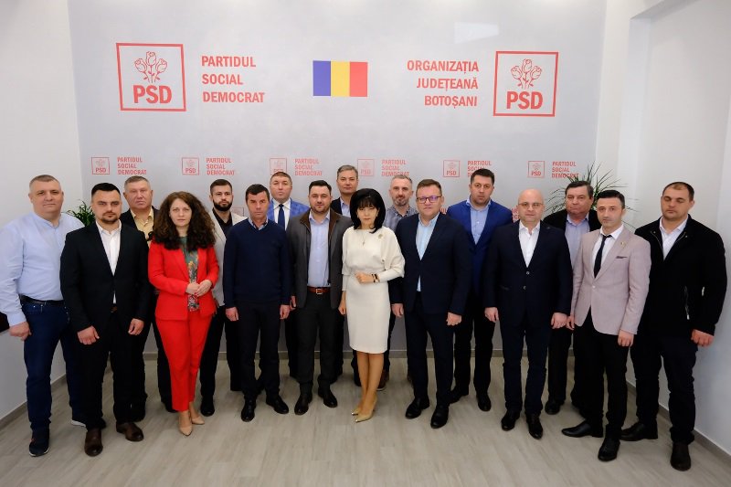 25 de aleși locali și 2 tineri antreprenori s-au alăturat echipei PSD Botoșani