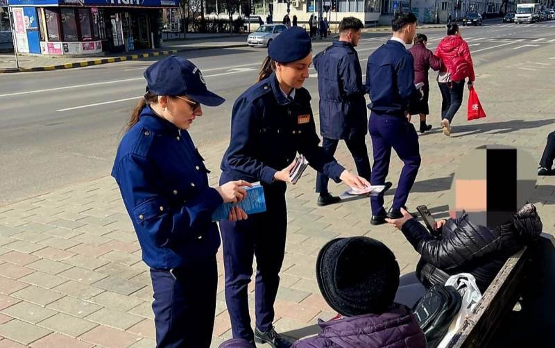 Acțiuni preventive derulate de polițiști în municipiul Botoșani