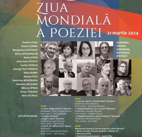 Activități organizate cu prilejul Zilei Mondiale a Poeziei la Memorialul Ipotești