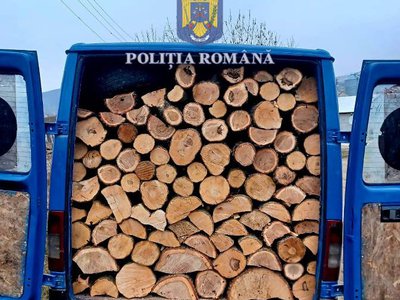 Material lemnos fără documente confiscat …