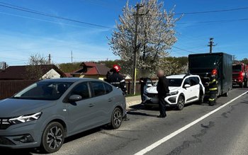 Accident la Baisa! Două persoane …