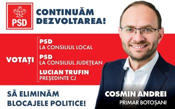 PSD Botoșani anunță o campanie …