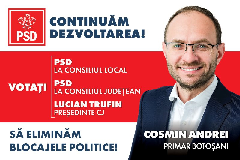 PSD Botoșani anunță o campanie pozitivă pentru alegerile europarlamentare și locale bazată pe proiecte și soluții concrete pentru fiecare comunitate locală