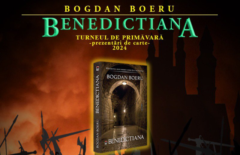 Călătoriile „Benedictianei” – Bogdan Boeru, din nou în turneu de prezentare