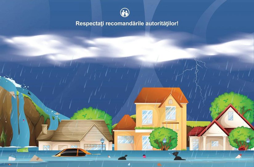 Evaluare: modul de gestionare a unor situații de urgență generate de inundații de către autoritățile locale