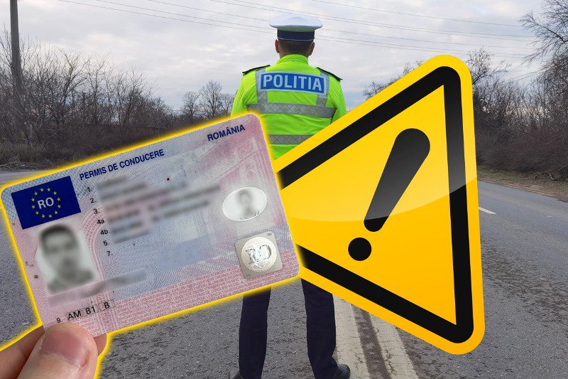 30 de permise de conducere reținute de polițiști în ultimele 24 de ore