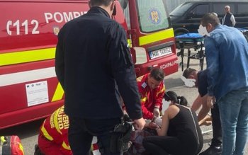 Pieton sub influența alcoolului, acroșat …