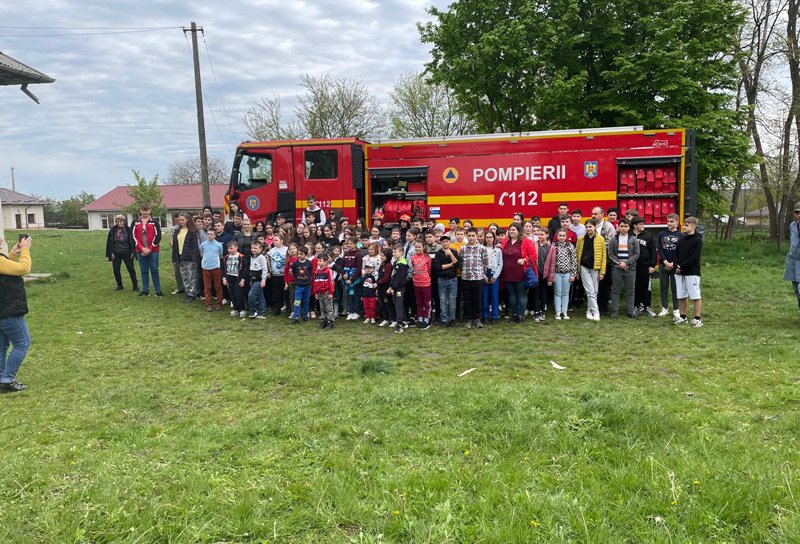 O nouă zi din „Săptămâna Verde” petrecută alături de pompieri - FOTO