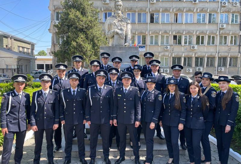 22 de absolvenți ai școlilor de agenți de poliție au fost încadrați la IPJ Botoșani