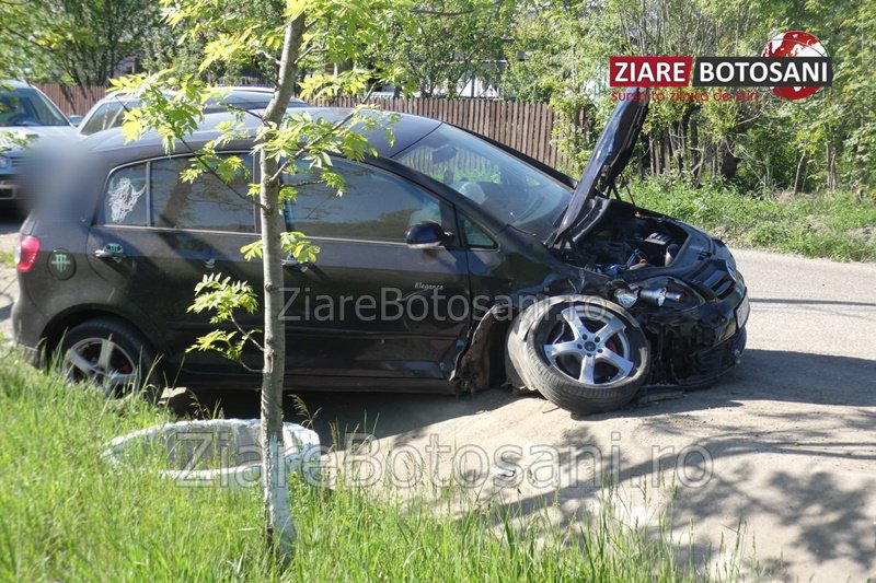 Accident! Două mașini s-au izbit în comuna Hilișeu Horia – FOTO