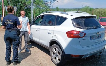 Autovehicul furat din Italia, oprit …